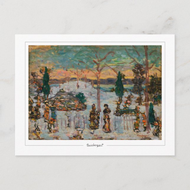 Maurice Prendergast #6 - Fine Art Postcard (Front)
