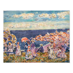 Maurice Prendergast - On the Beach Photo Print
