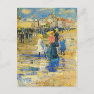 Maurice Prendergast- Revere Beach Postcard