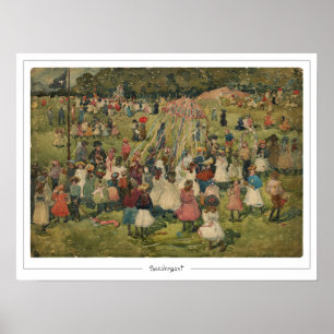 Maurice Prendergast Zedign Art Poster #310