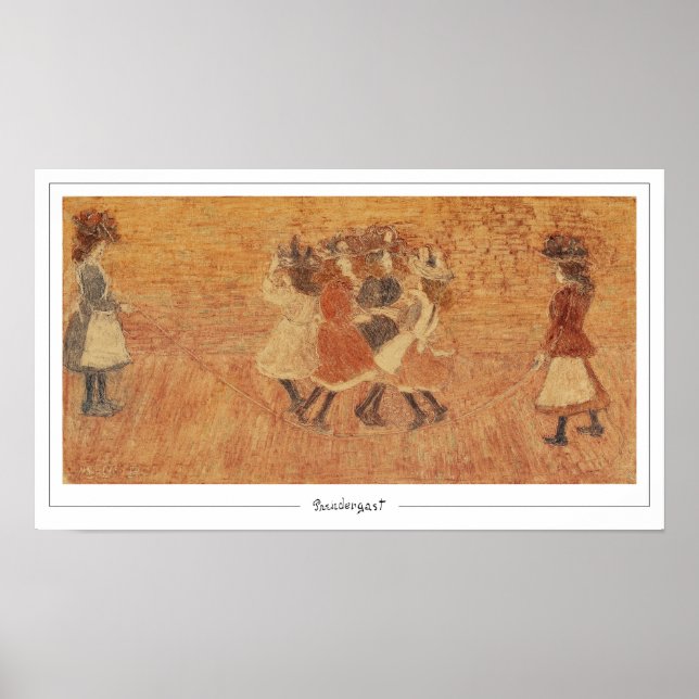 Maurice Prendergast Zedign Art Poster #583 (Front)