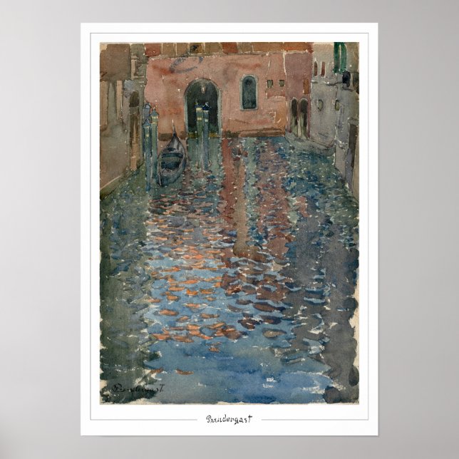 Maurice Prendergast Zedign Art Poster #603 (Front)