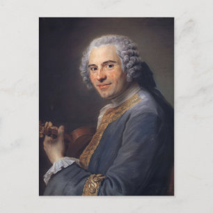 Maurice Tour- Jean-Joseph Cassanea de Mondonville Postcard