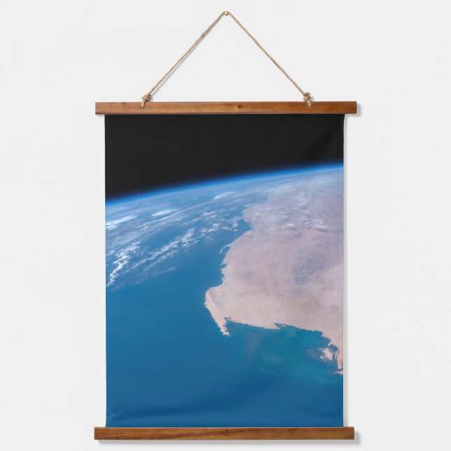 Mauritania And Western Sahara Off Coast Of Africa Hanging Tapestry (Front)