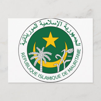 Mauritania Coat Of Arms Postcard