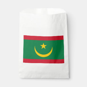 Mauritania Flag Favour Bags