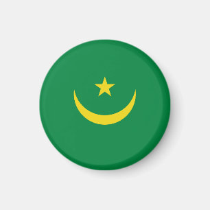 Mauritania flag magnet