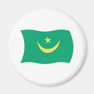 Mauritania Flag Magnet