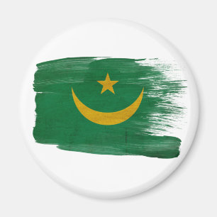 Mauritania Flag Magnets
