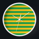 Mauritania flag stripes country symbol green yello clock<br><div class="desc">Mauritania flag stripes country symbol green yellow</div>
