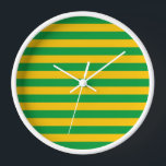 Mauritania flag stripes country symbol green yello clock<br><div class="desc">Mauritania flag stripes country symbol green yellow</div>