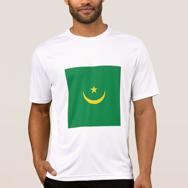 Mauritania flag T-Shirt (Front)