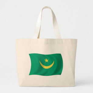 Mauritania Flag Tote Bag