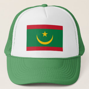Mauritania Flag Trucker Hat