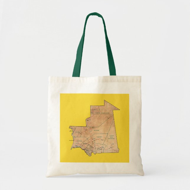 Mauritania Map Bag (Front)