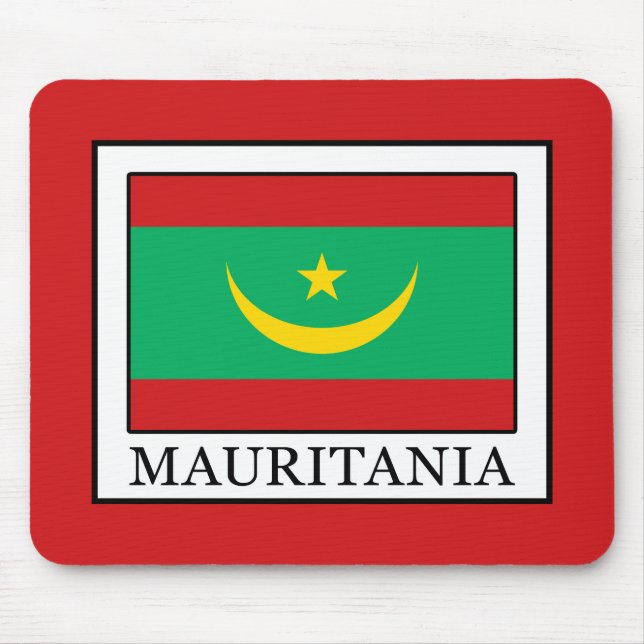 Mauritania Mouse Pad (Front)