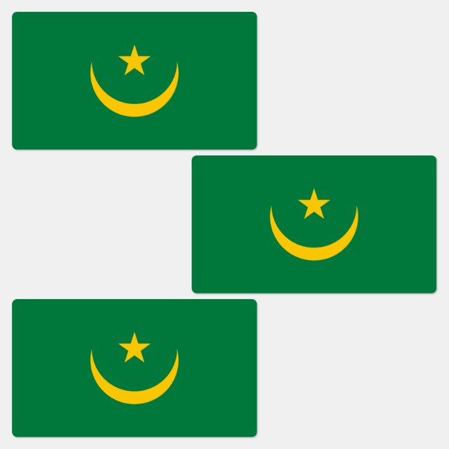 Mauritania Old Flag (Group)