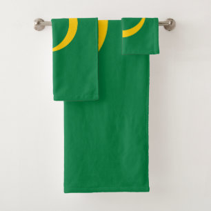 Mauritania Old Flag Bath Towel Set