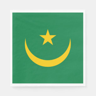 Mauritania Old Flag Napkin