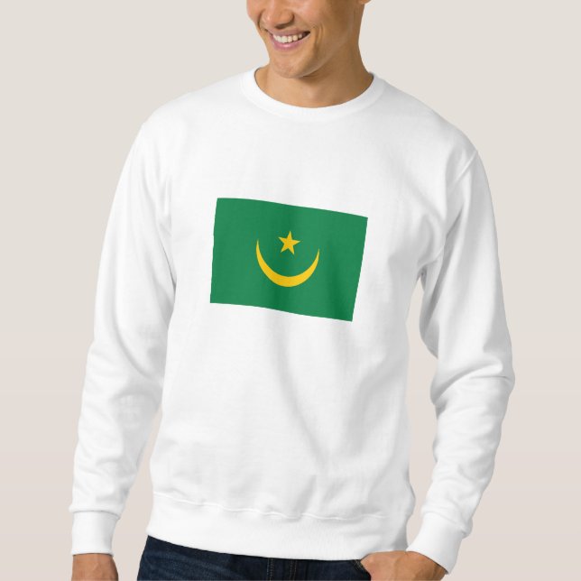 Mauritania Old Flag Sweatshirt (Front)