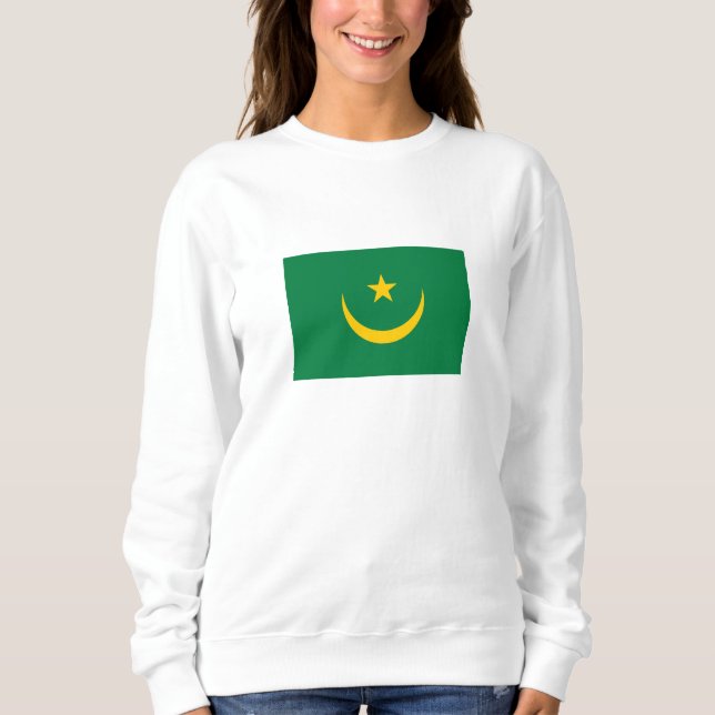 Mauritania Old Flag Sweatshirt (Front)