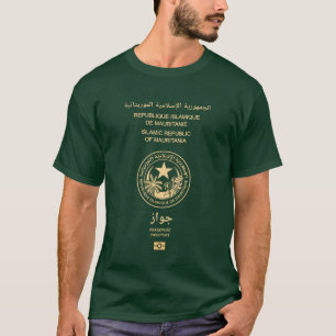 Mauritania passport cover T-Shirt