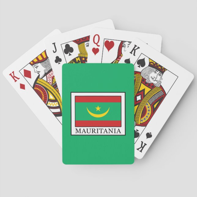 Mauritania Playing Cards (Back)