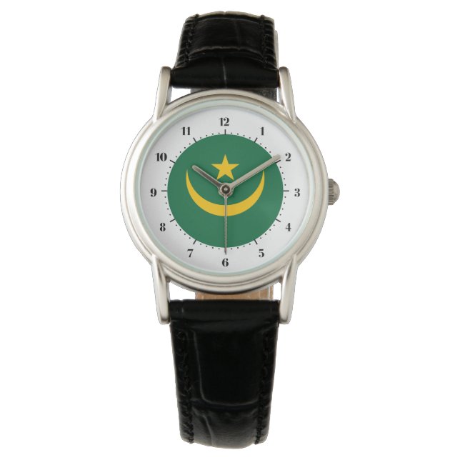 Mauritanian flag watch (Front)