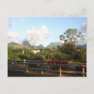 Mauritian Landscapes Postcard