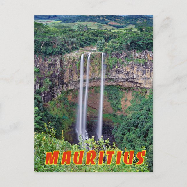Mauritius, Chamarel waterfalls Postcard (Front)