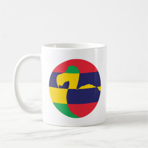 Mauritius Dodo Mauritian National Animal Flag Coffee Mug