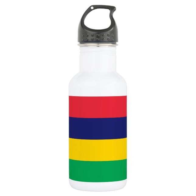 Mauritius Flag 532 Ml Water Bottle (Front)