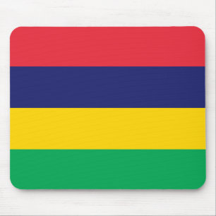 Mauritius Flag Mouse Pad