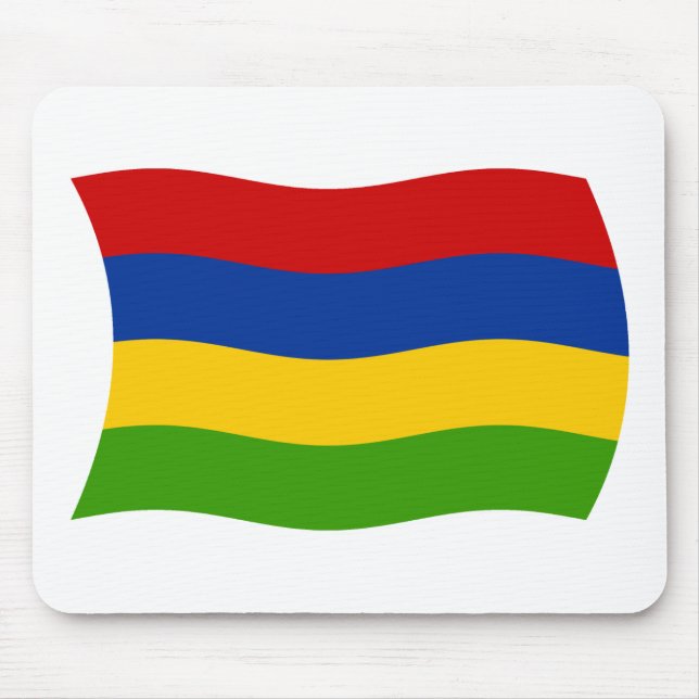 Mauritius Flag Mousepad (Front)