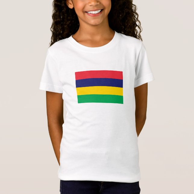 Mauritius Flag T-Shirt (Front)