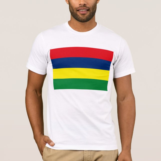Mauritius Flag T-shirt (Front)