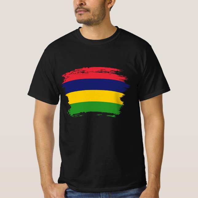 Mauritius flag T-Shirt (Front)