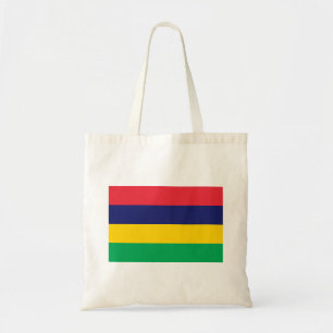 Mauritius Flag Tote Bag