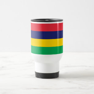 Mauritius Flag Travel Mug