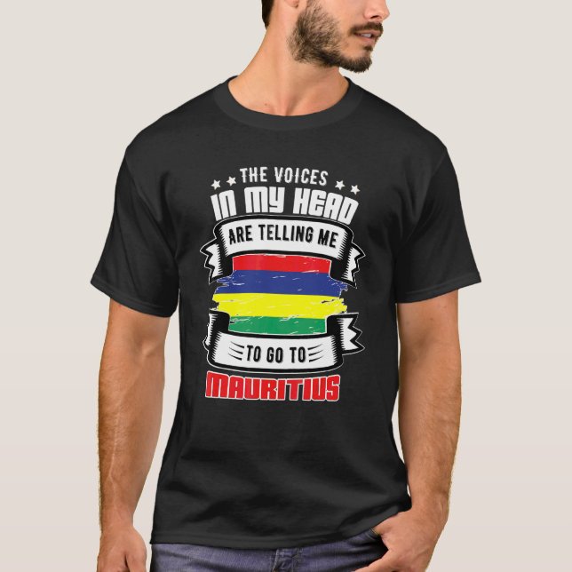Mauritius In My Head T-Shirt (Front)