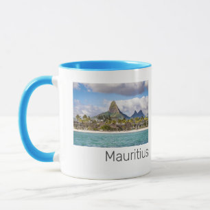 Mauritius Indian Ocean Flic En flac Beach Souvenir Mug