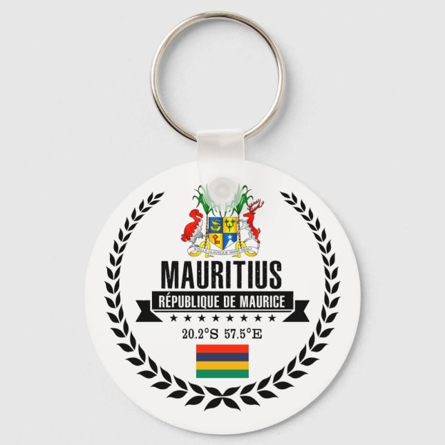 Mauritius Key Ring (Front)