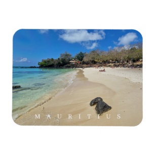Mauritius La Cuvette Beach view magnet