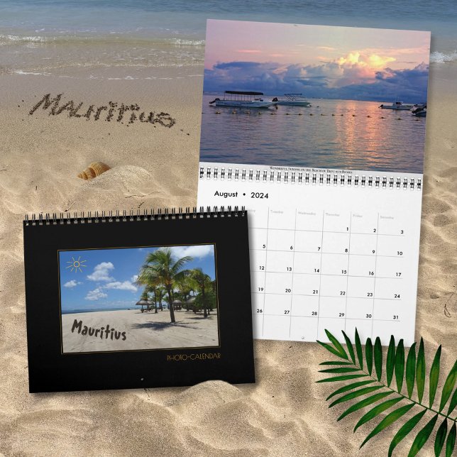 Mauritius Photo Calendar (Creator Uploaded)