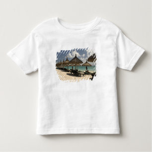 Mauritius, Poste de Flacq. Beach scene at the Toddler T-Shirt