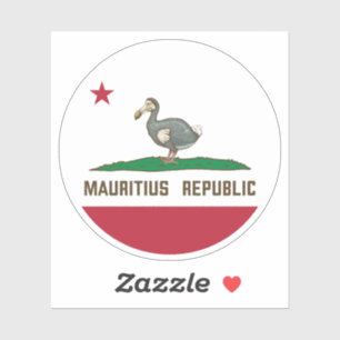 Mauritius Republic California Flag Dodo
