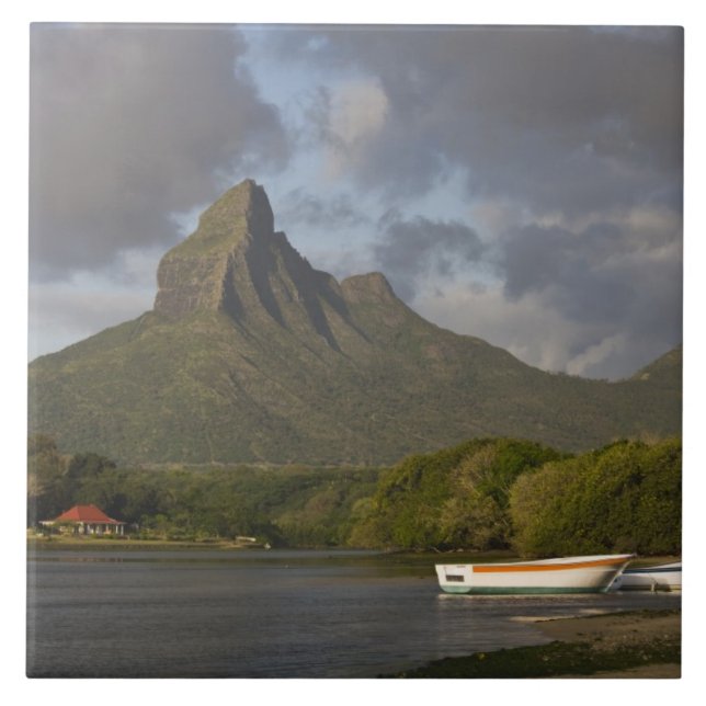 Mauritius, Western Mauritius, Tamarin, Montagne Tile (Front)