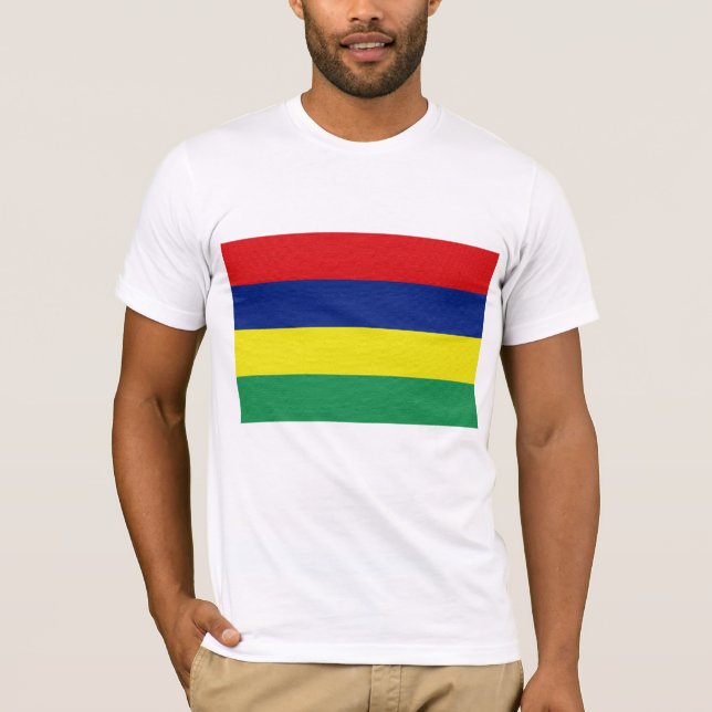 Mauritius's Flag T-Shirt (Front)