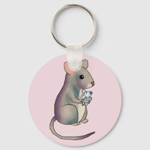 Maus mit Maus Key Ring