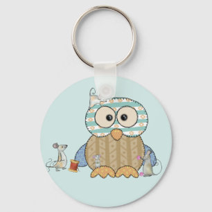 Mäuse nähen Eule Key Ring